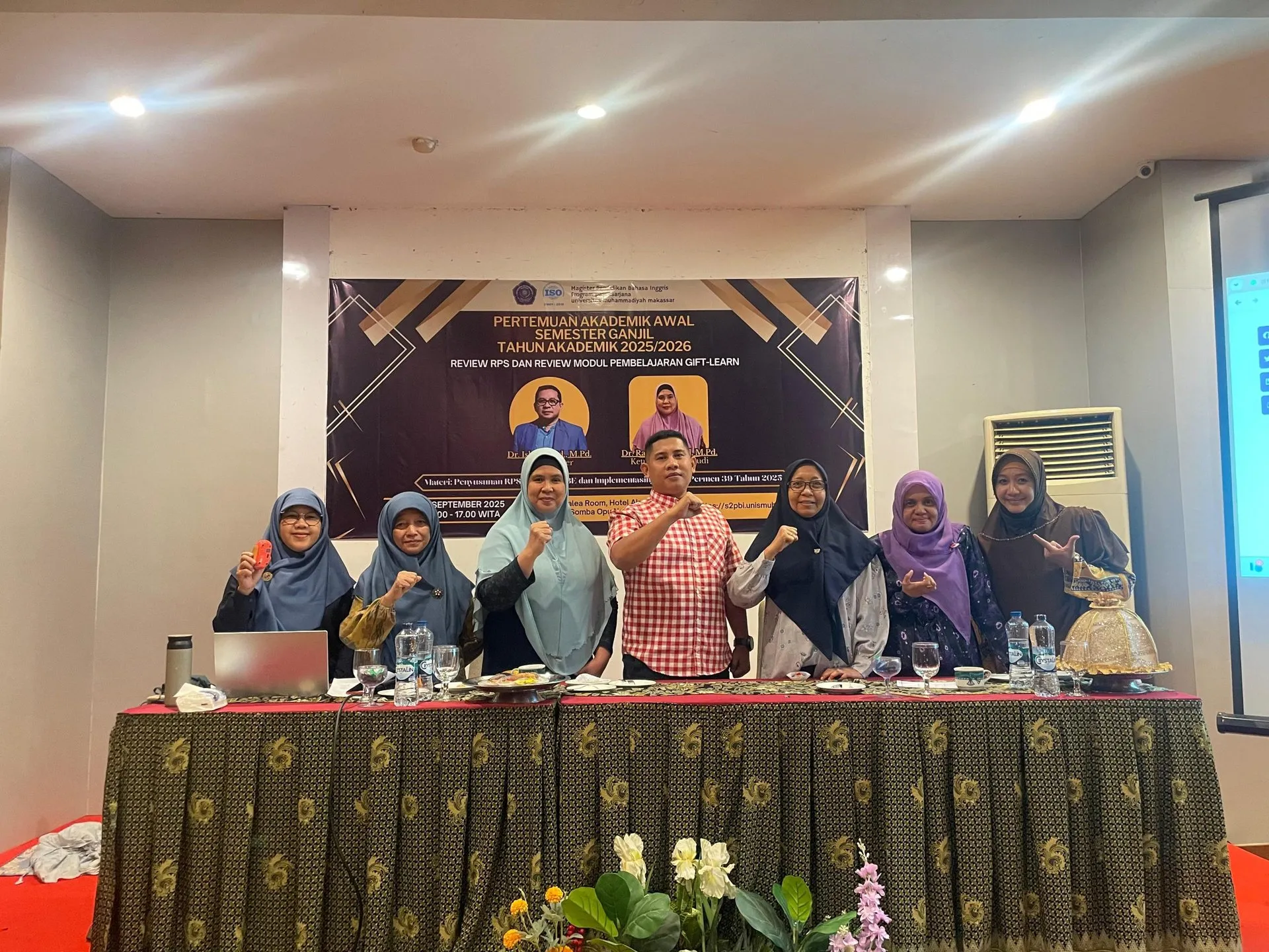 MPBI Unismuh Makassar Review RPS dan Modul GIFt Learn Sesuai Permendikbud 39/2025