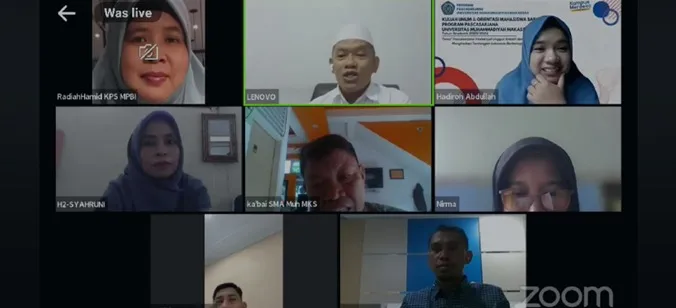 Prodi MPBI Unismuh Makassar Gelar Pengajian Ramadhan, Usung Tema Akhlakul Karimah Dosen dan Mahasiswa